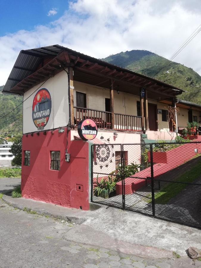 Montano Camping & Hostel Banos  Ngoại thất bức ảnh