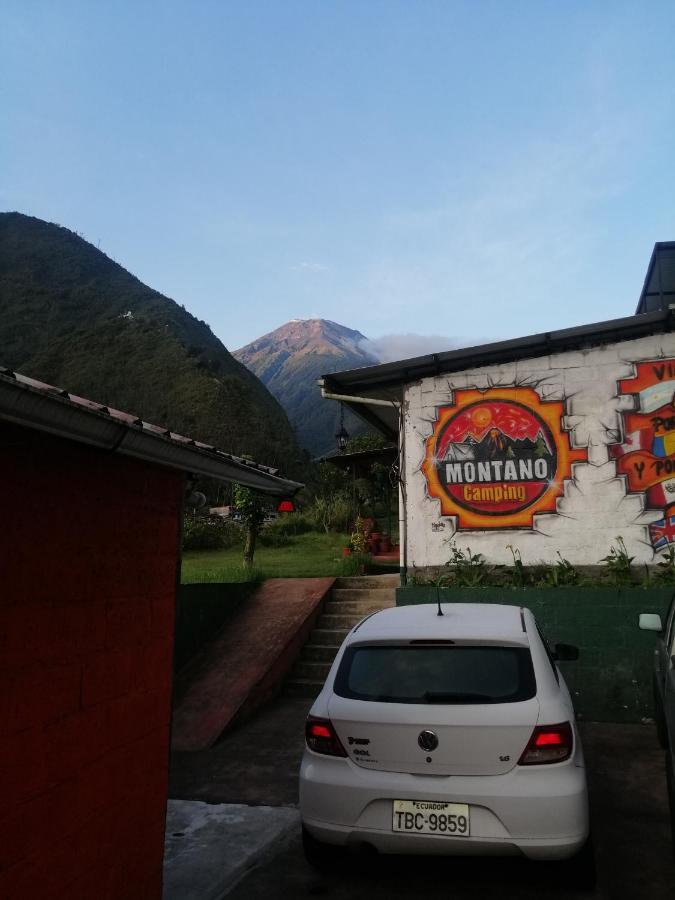 Montano Camping & Hostel Banos  Ngoại thất bức ảnh