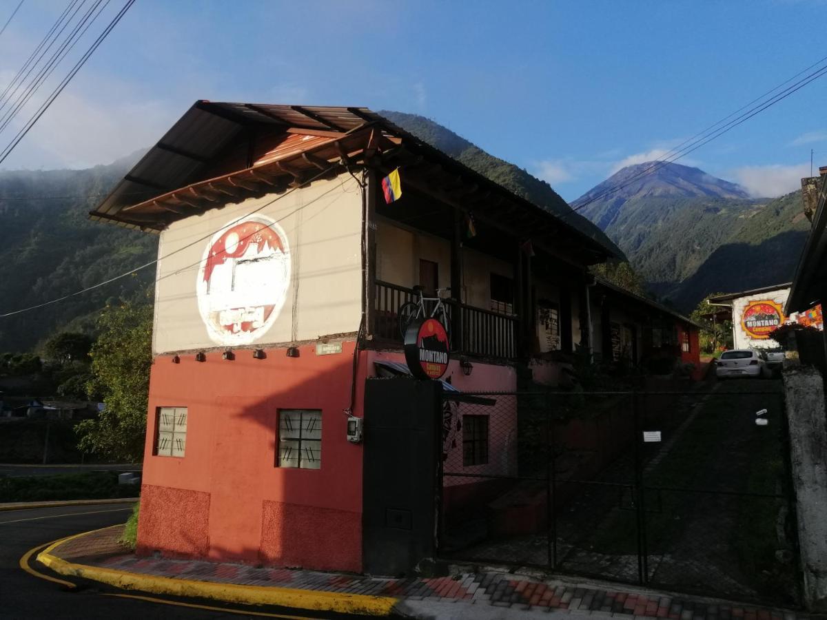 Montano Camping & Hostel Banos  Ngoại thất bức ảnh