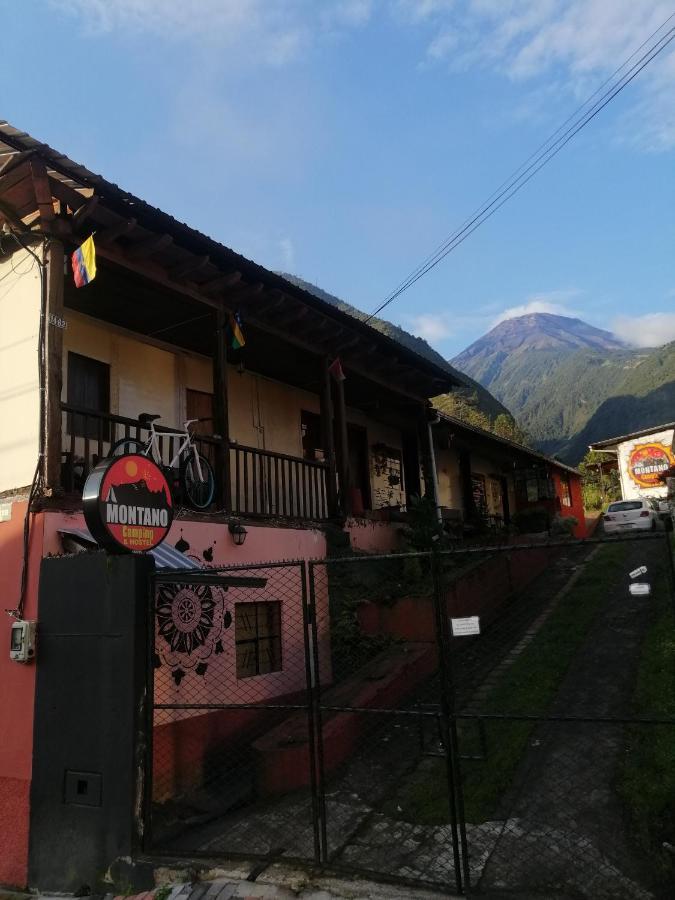Montano Camping & Hostel Banos  Ngoại thất bức ảnh