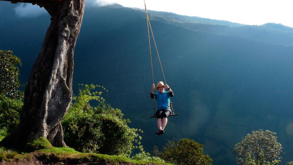 Montano Camping & Hostel Banos  Ngoại thất bức ảnh